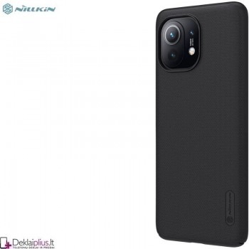 Nillkin Frosted shield plastikinis dėklas - juodas (Xiaomi Mi 11) Nillkin Frosted shield plastikinis dėklas - juodas (Xiaomi Mi 11)